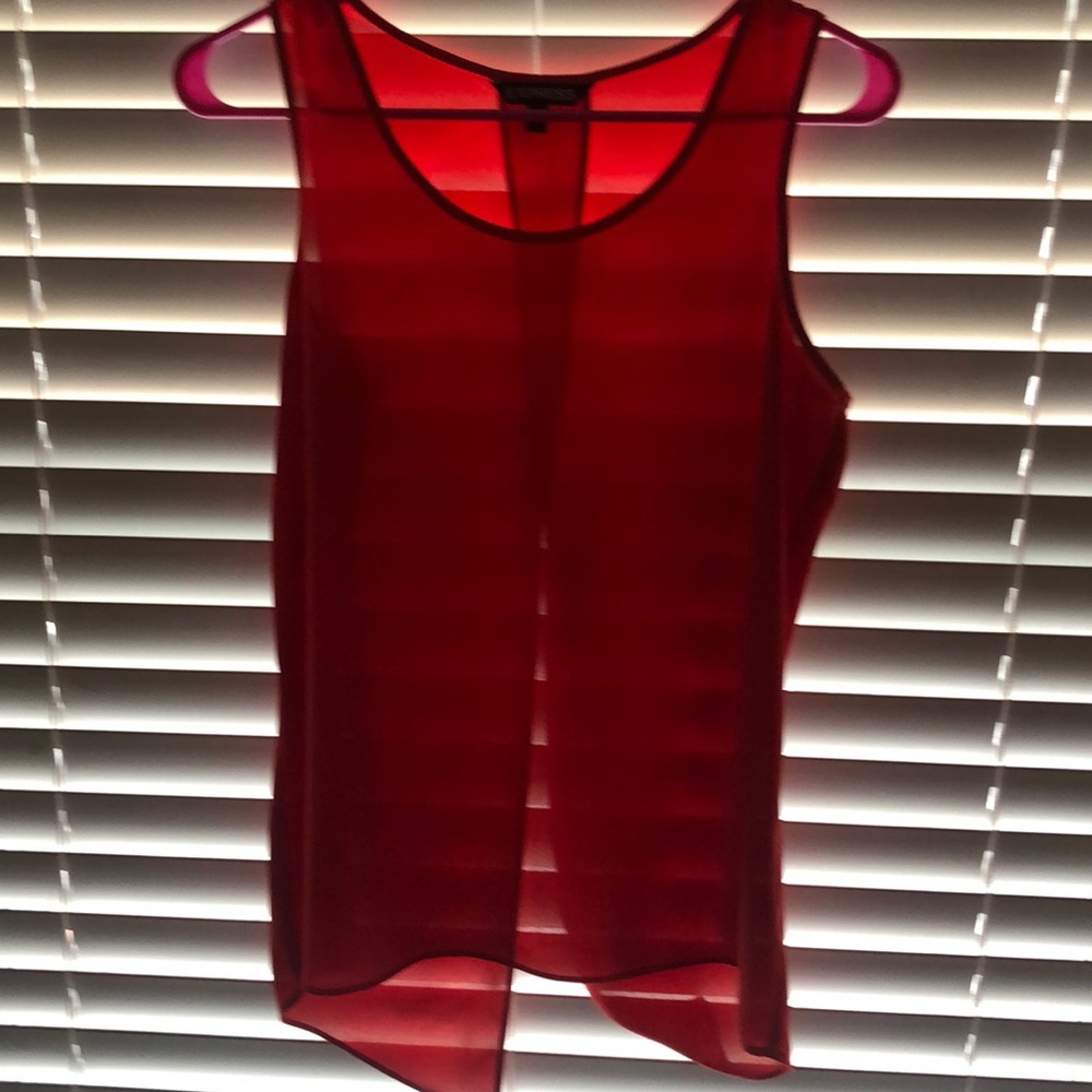 Open back Tank Top